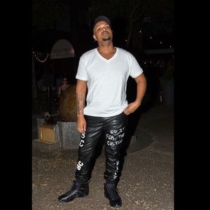 “Do it for the culture” custom leather pants